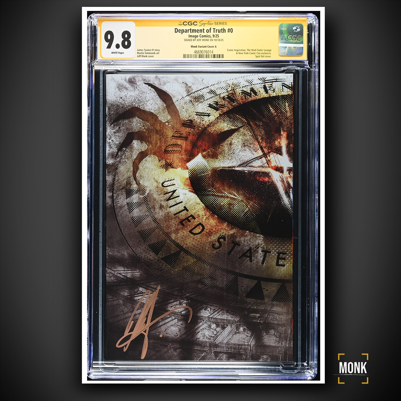 Department of Truth NYCC #0 CONNECTING COVER - Image 2