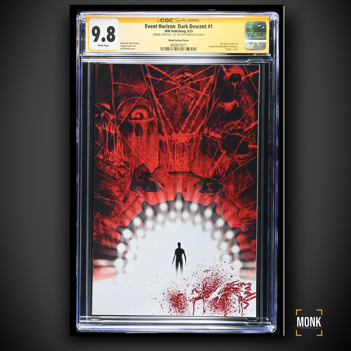 EVENT HORIZON CGC NUMBERED SIGNATURE - Image 3