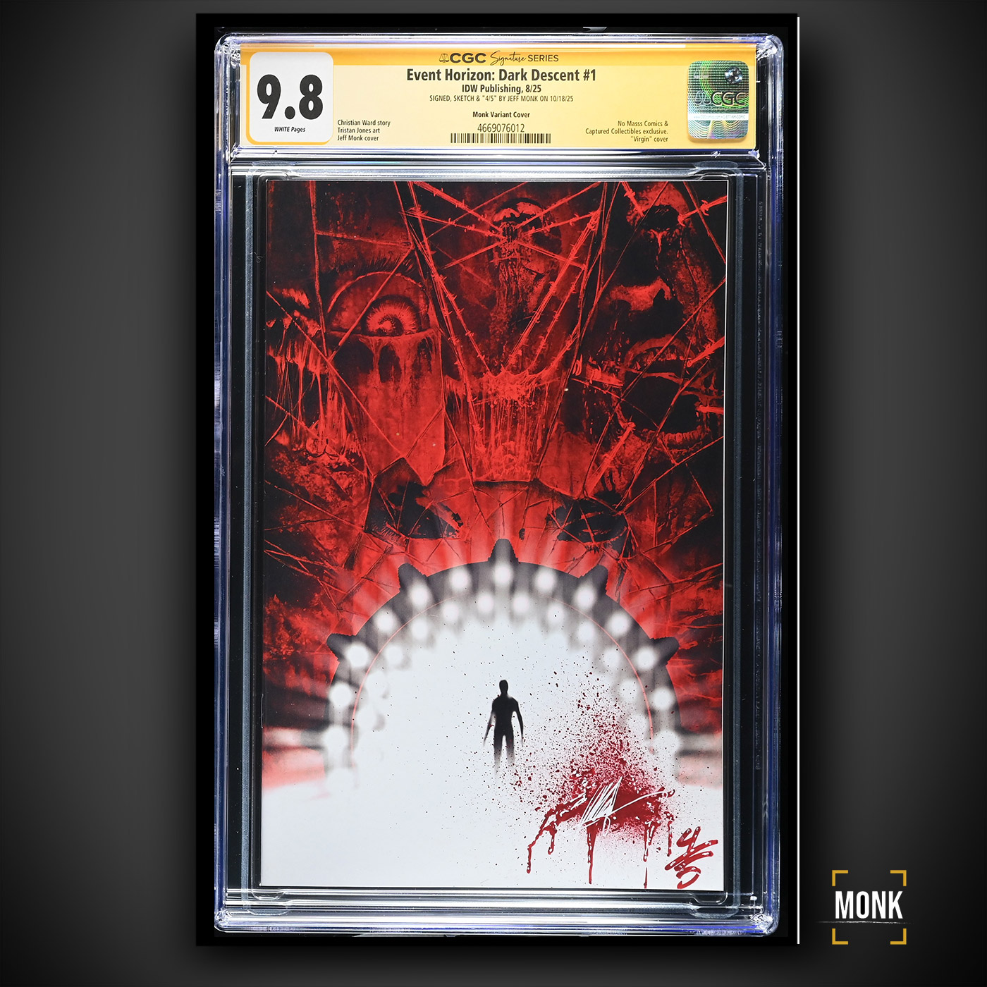 EVENT HORIZON CGC NUMBERED SIGNATURE
