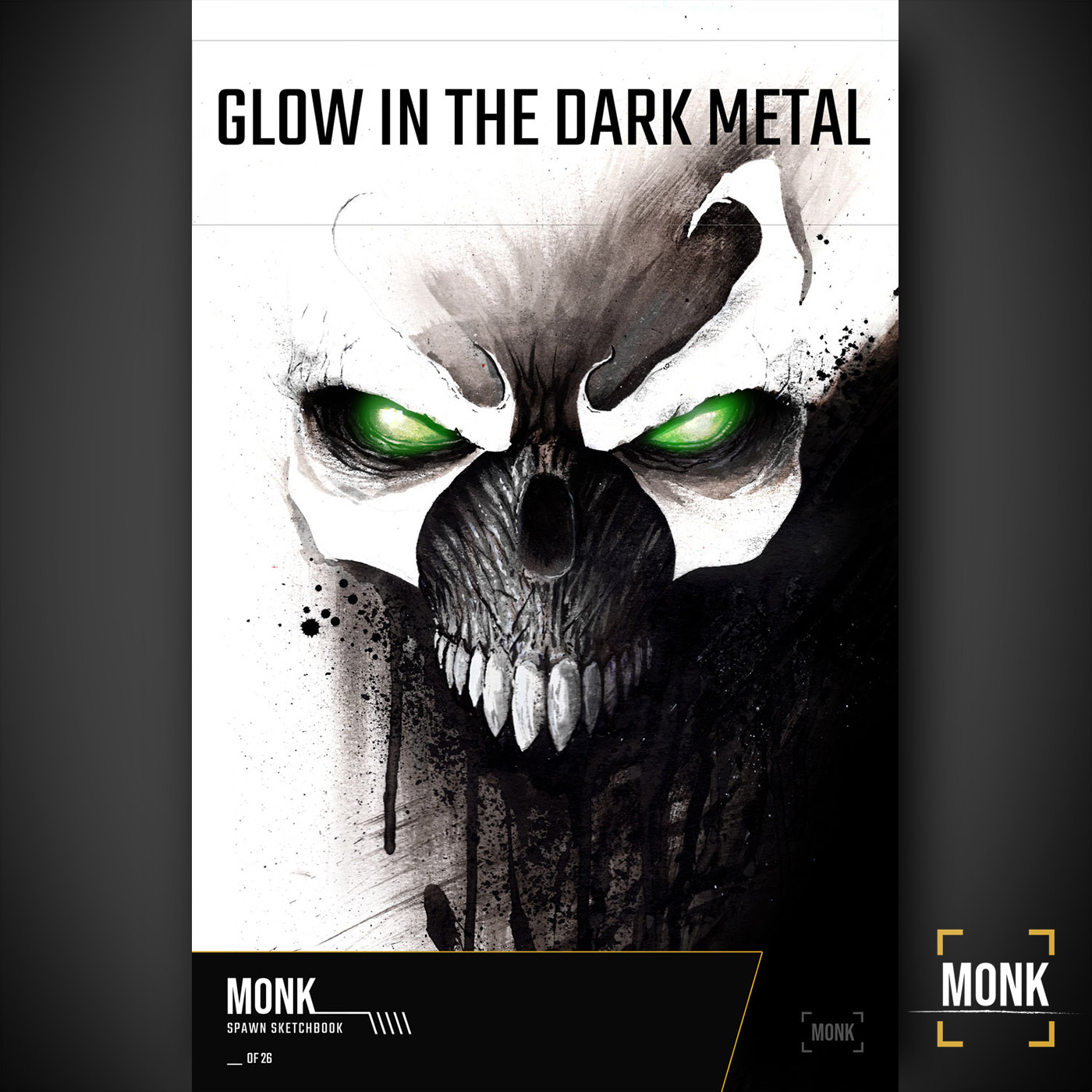 Spawn Sketchbook Glow in the Dark Metal