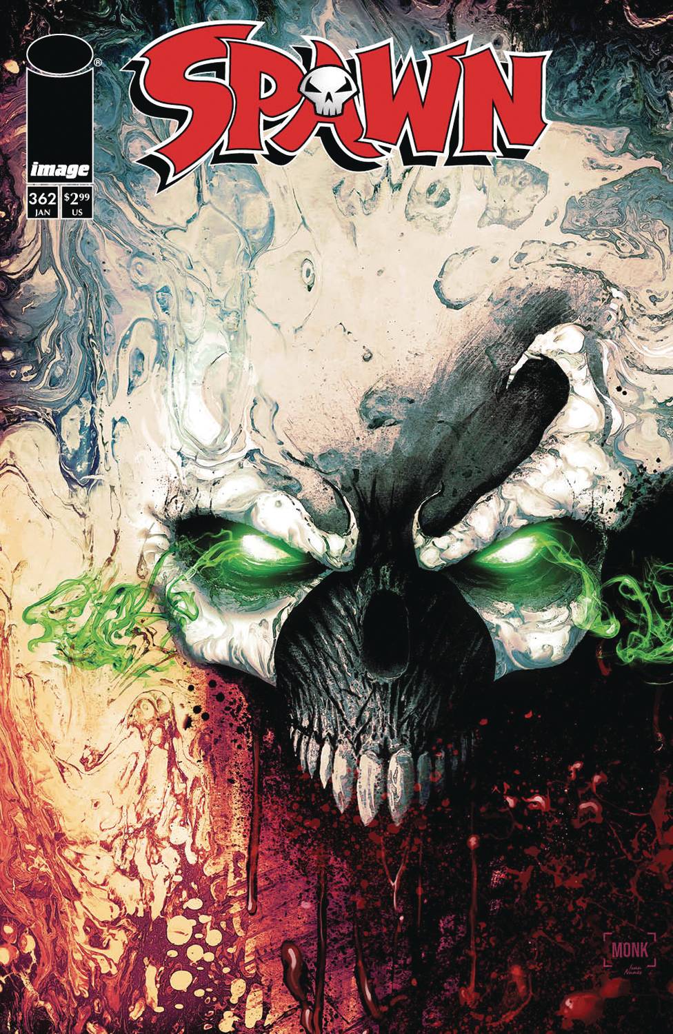 Spawn 362 Signed- Raw